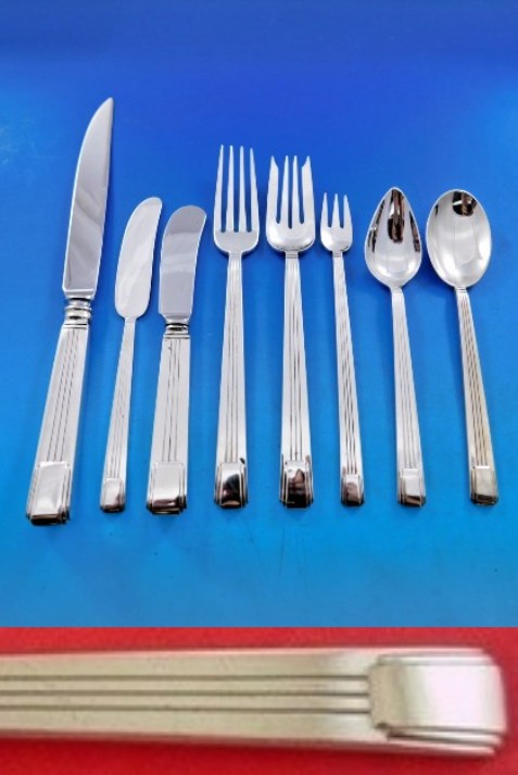 Century by Tiffany and Co. Sterling Silver Flatware Set Service 51 pieces